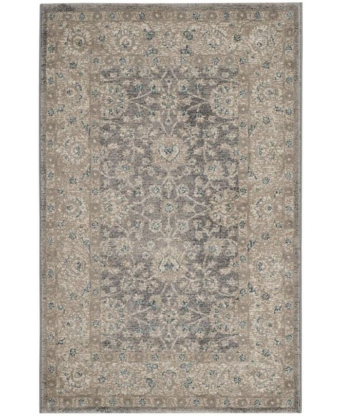 Safavieh Sofia Light Gray and Beige 3' x 5' Area Rug