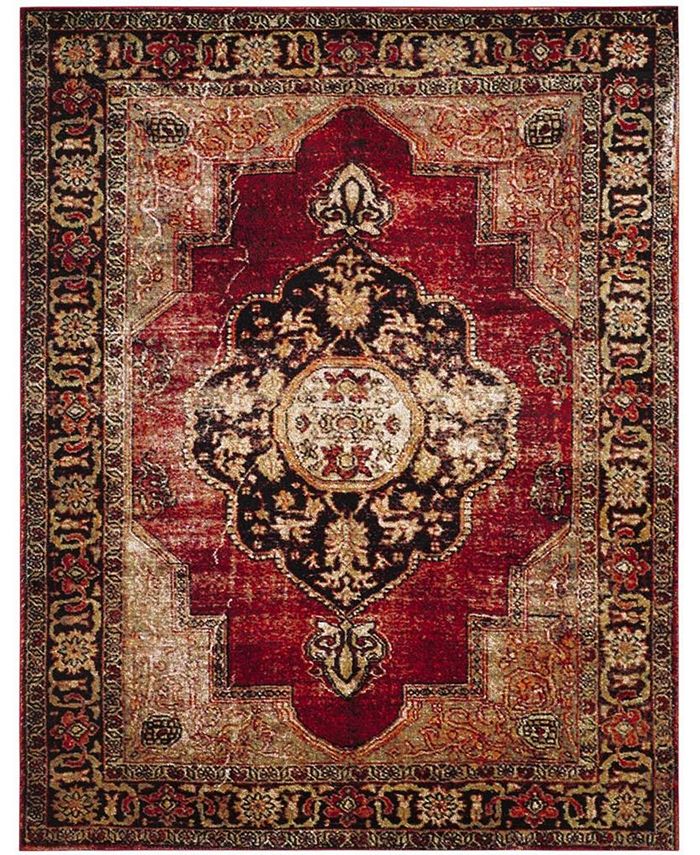 Safavieh Vintage Hamadan Red and Multi 8' x 10' Area Rug