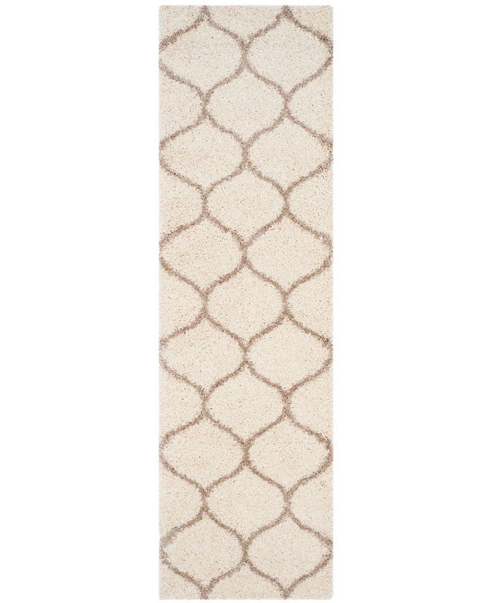 Safavieh Hudson Ivory and Beige 2'3" x 6' Runner Area Rug