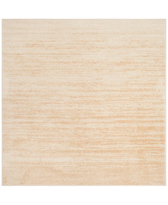 Safavieh Adirondack Champagne and Cream 6' x 6' Square Area Rug