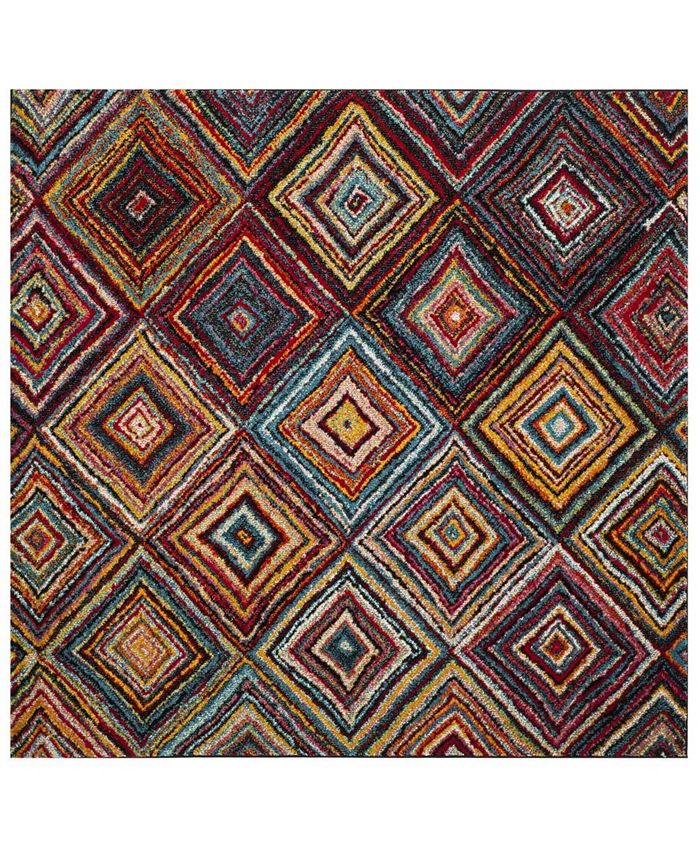 Safavieh Aruba Multi 6'7" x 6'7" Square Area Rug