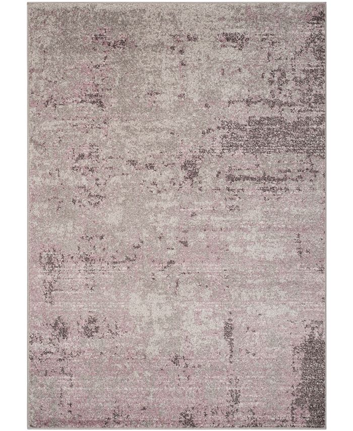 Safavieh Adirondack Light Gray and Purple 8' x 10' Area Rug