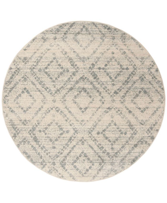 Safavieh Adirondack Ivory and Light Blue 2'6" x 4' Area Rug