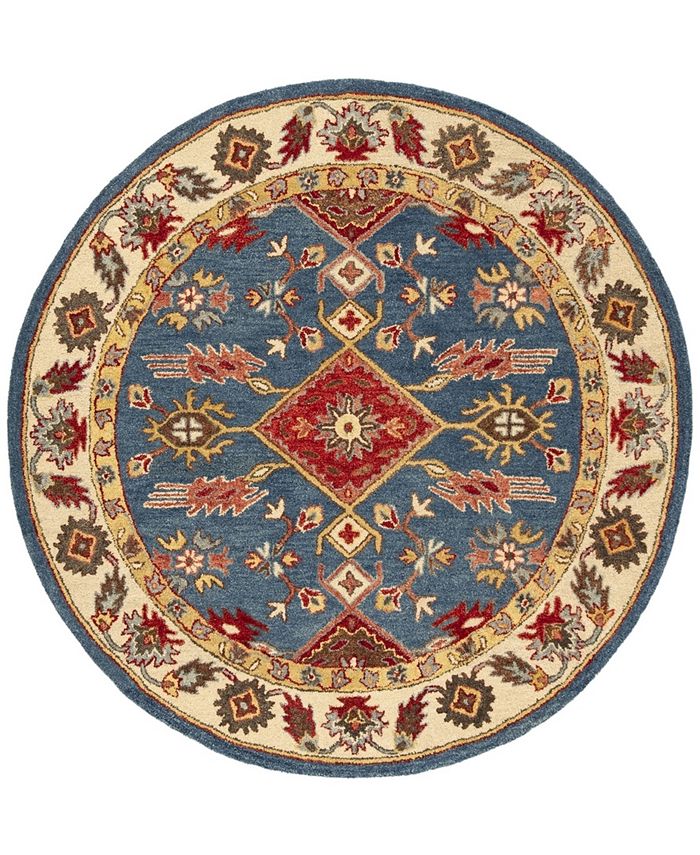 Safavieh Antiquity At506 Blue and Red 2'3" x 8' Runner Area Rug