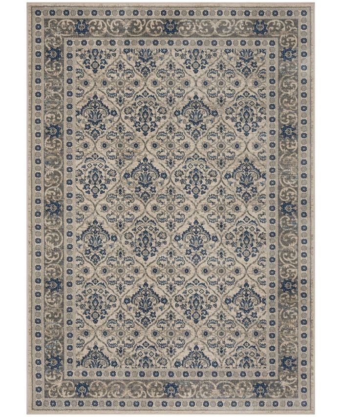 Safavieh Brentwood Light Gray and Blue 3' x 5' Area Rug