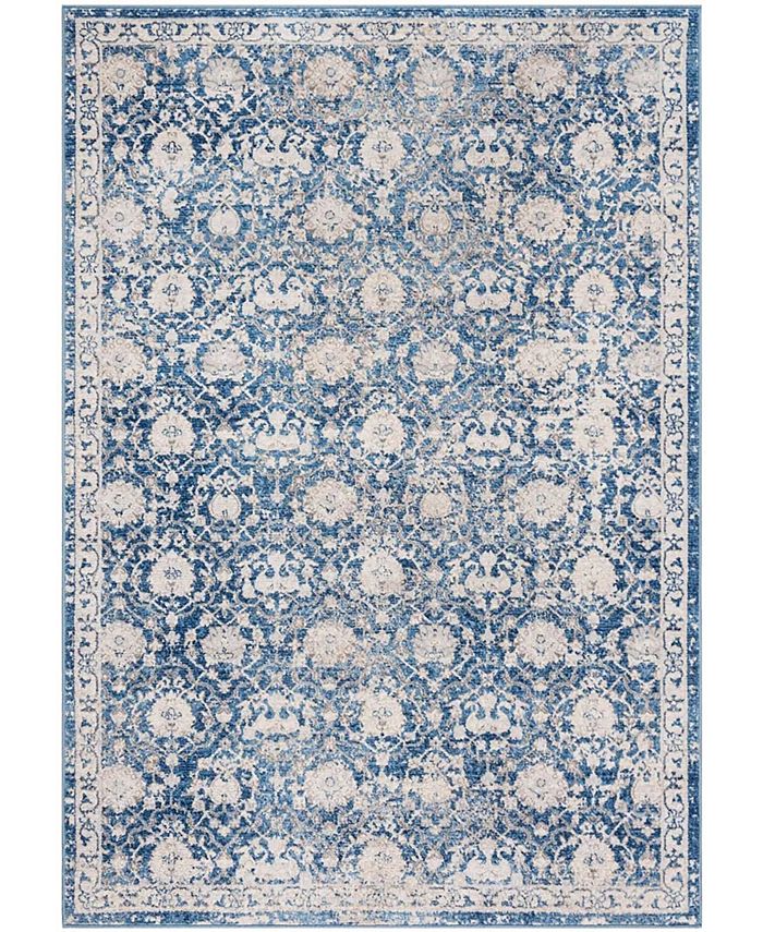 Safavieh Brentwood Navy and Creme 8' x 10' Area Rug