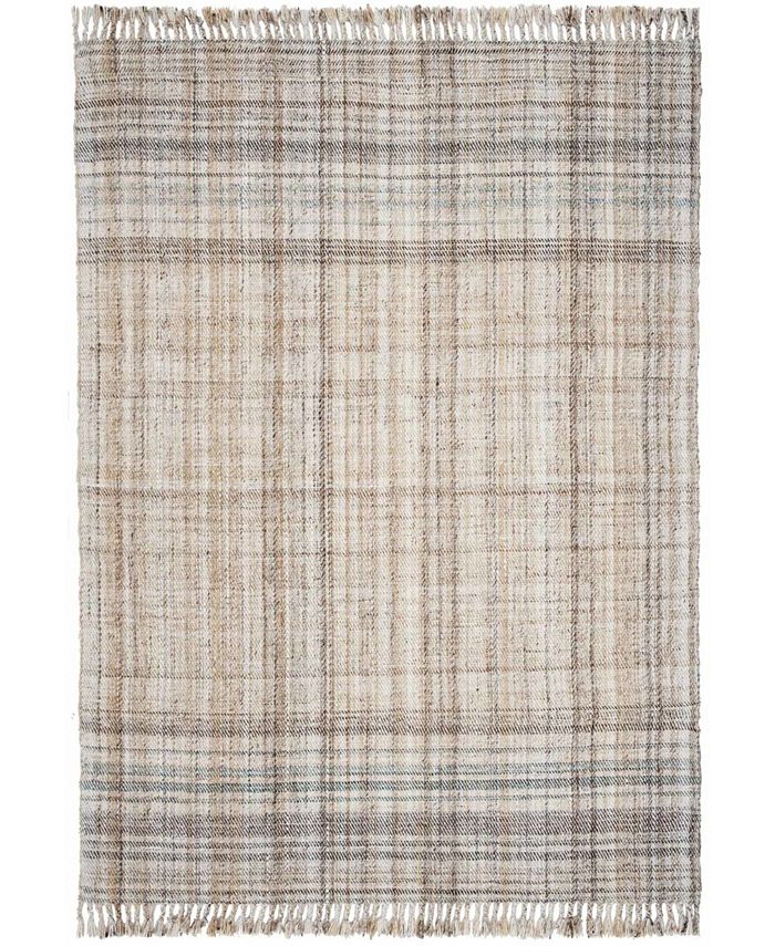 Lauren Ralph Lauren Jahi Plaid LRL6470A Autumn 5' X 8' Area Rug