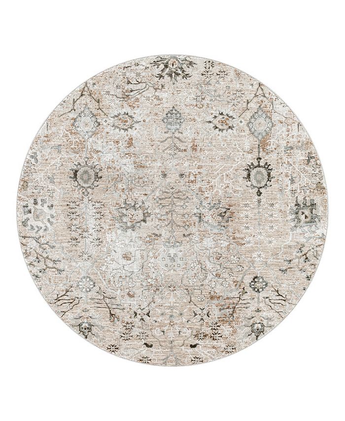 Surya Brunswick BWK-2311 7'10" x 7'10" Round Area Rug