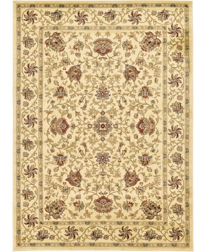 Bayshore Home Passage Psg6 Ivory 7' x 10' Area Rug