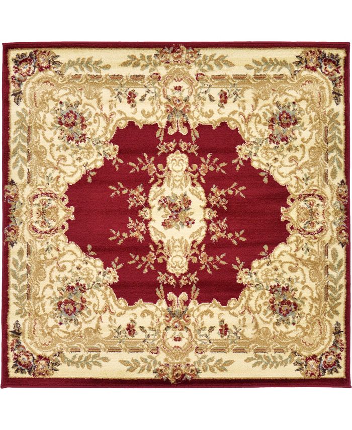 Bayshore Home Belvoir Blv5 Red 2' 7" x 10' Runner Area Rug