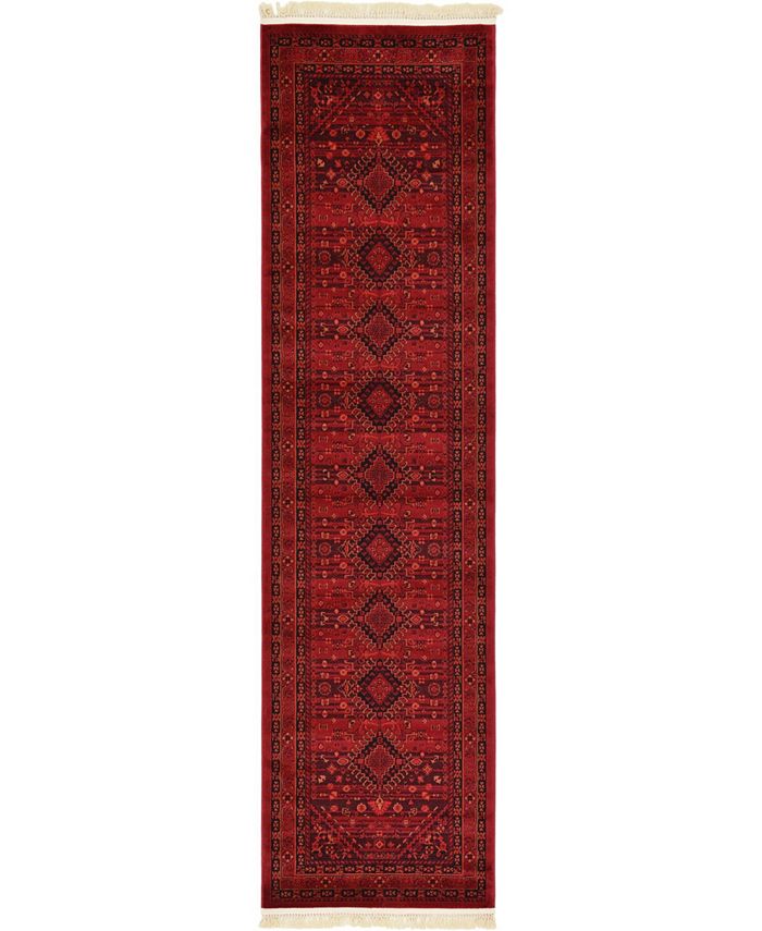 Bayshore Home Vivaan Viv1 Red 5' x 8' Area Rug