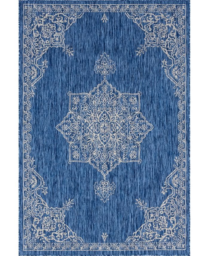 Bayshore Home Outdoor BH Pashio Traditional II Antique 6' x 9' Area Rug