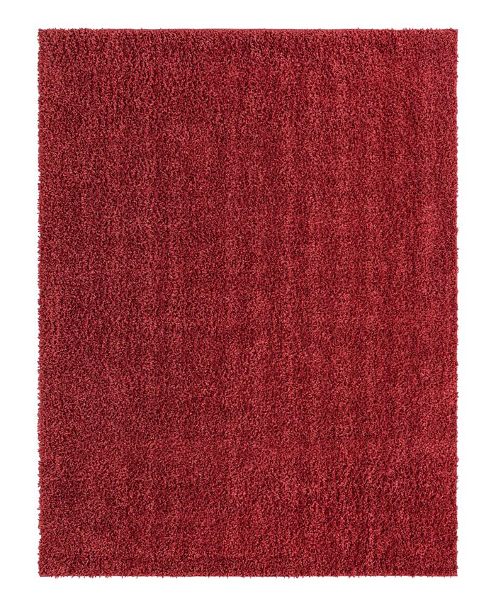 Bayshore Home Canton Shag Solid 2'2" x 3' Area Rug