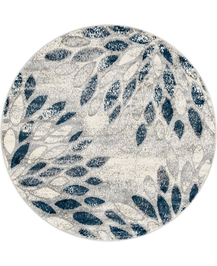 Bayshore Home Clarendon Cla-04 5' x 5' Round Area Rug