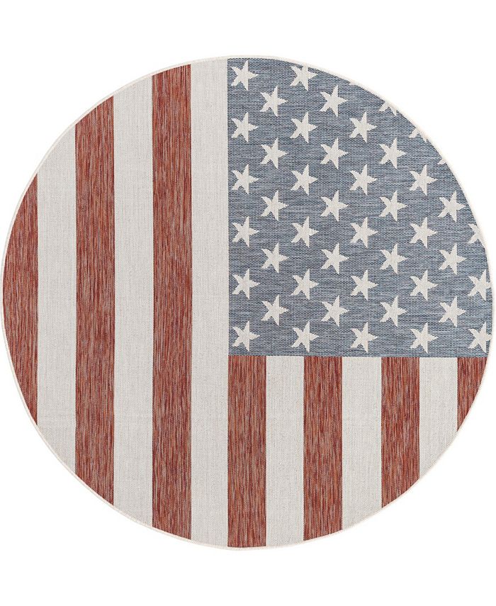 Jill Zarin Outdoor Old Glory 2'2" x 3' Area Rug