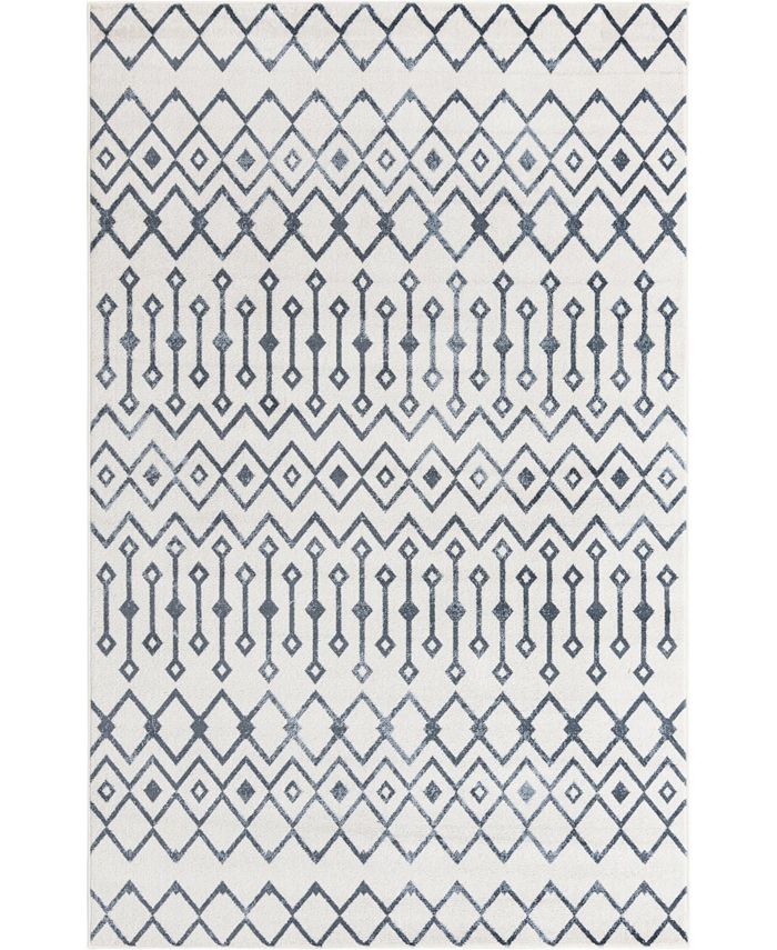 Bayshore Home Wander Lattice Gypsy 6' x 9' Area Rug