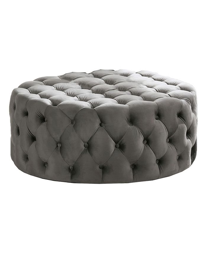 Best Master Furniture Anderson Modern Square Ottoman