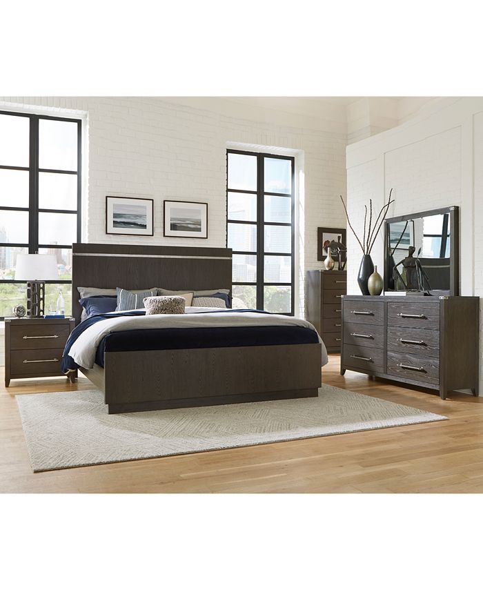 Homelegance Herman 3-pc. Bedroom Set (California King Bed, Chest, Nightstand)
