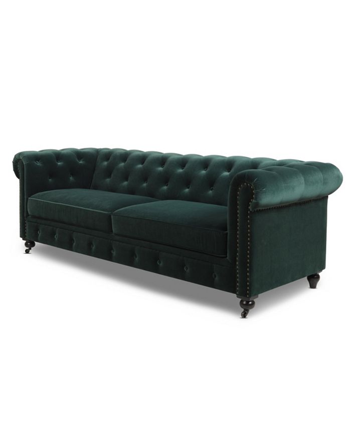 Jennifer Taylor Home Winston 91" Tufted Chesterfield Sofa