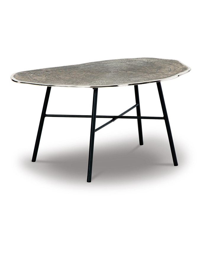 Signature Design By Ashley Laverford Oval Cocktail Table