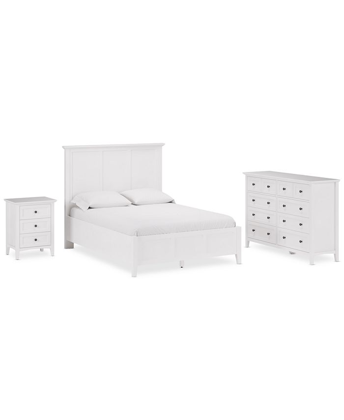 Furniture Hedworth Queen Bed 3pc Set (Queen Bed + Dresser + Nightstand)