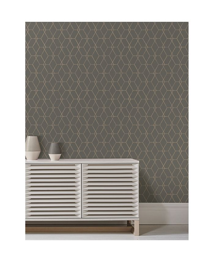 A-Street Prints A-Street 20.5" x 396" Prints Osterlen Trellis Wallpaper