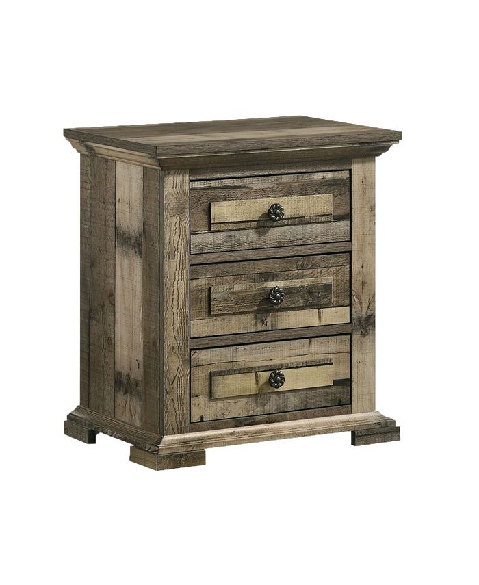 Picket House Furnishings Shayne 3-Drawer Nightstand