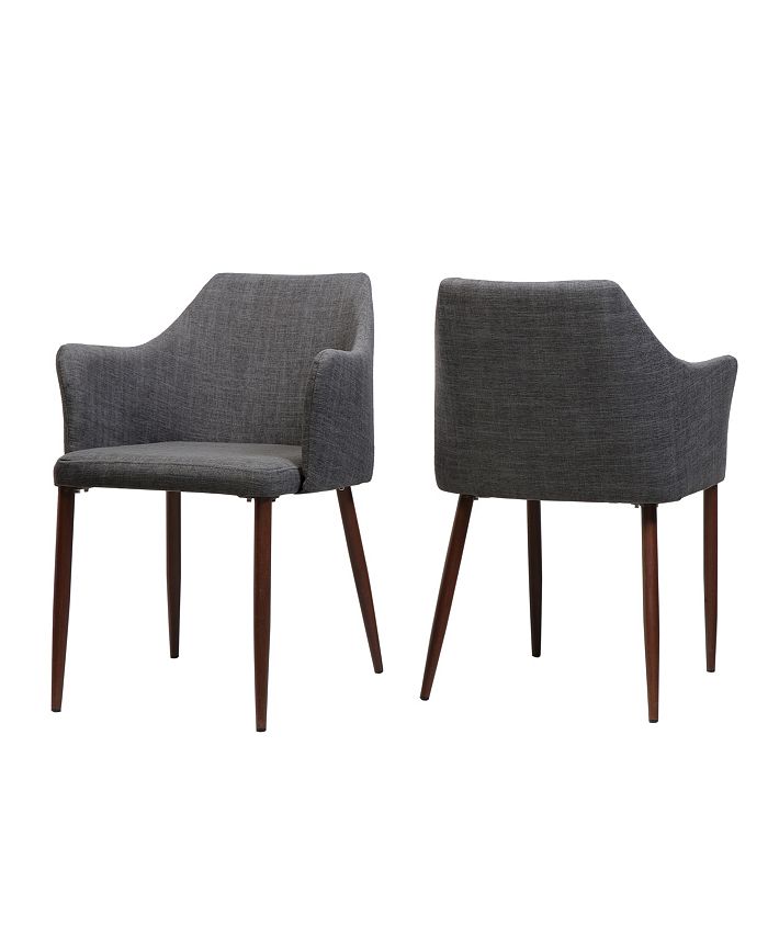 Noble House Nadya Dining Chairs (Set Of 2)