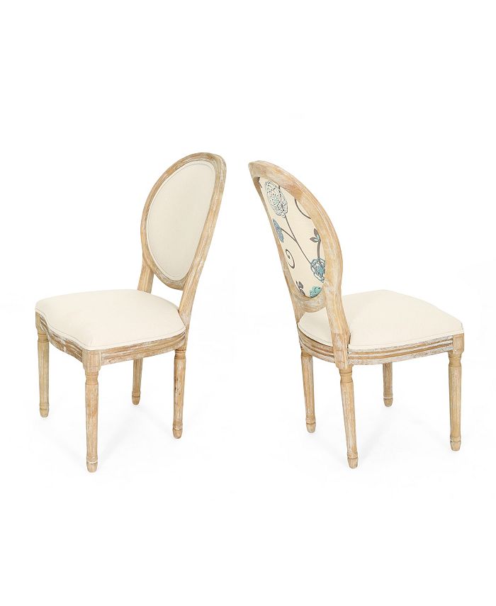 Noble House Phinnaeus Dining Chairs (Set of 2)