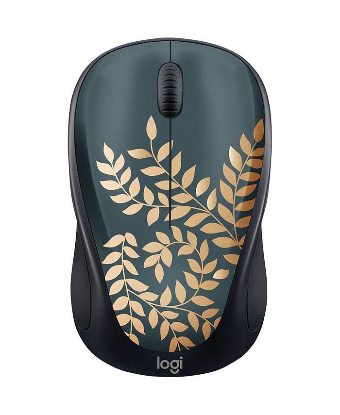 Logitech Design Collection Wireless Compact Mouse - Golden Garden