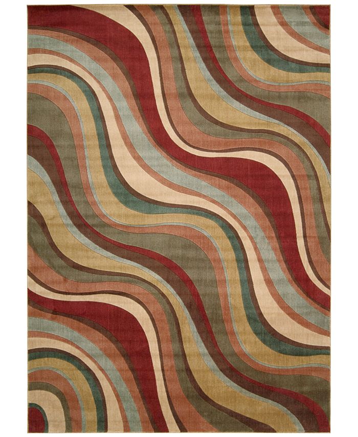 Nourison Home CLOSEOUT! Somerset Wave 2'3" x 8' Runner Rug