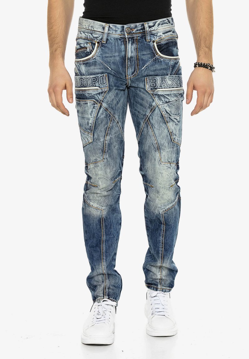 Cipo & Baxx CROSSROADS - Jeans Straight Leg