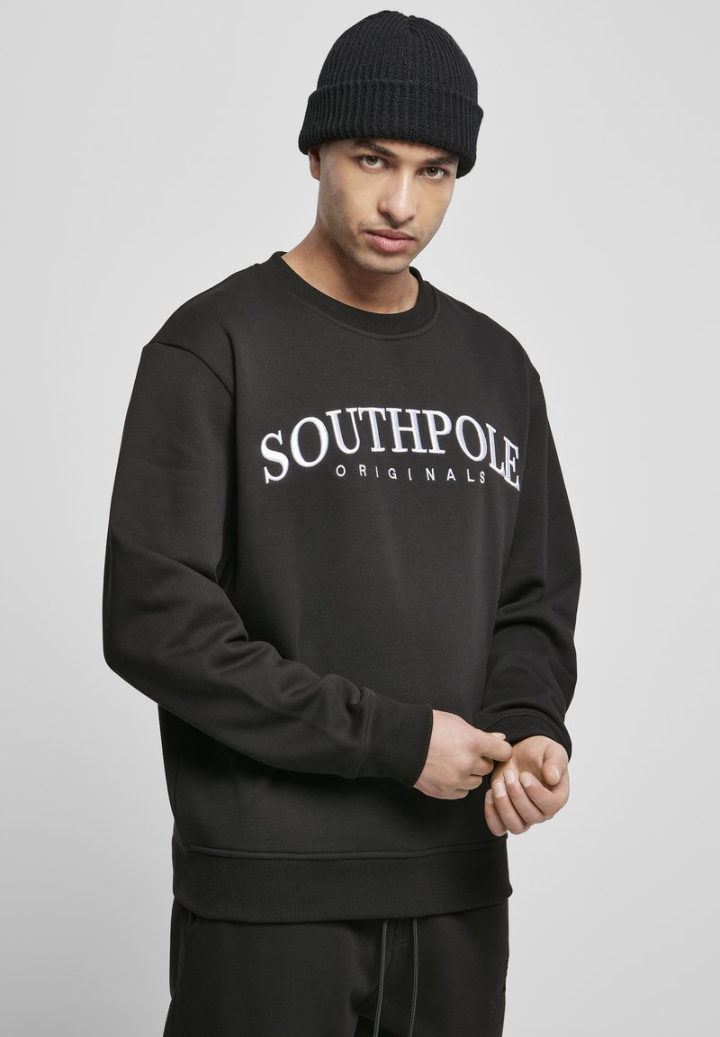 Southpole SCRIPT 3D EMBROIDERY CREW - Sweatshirt