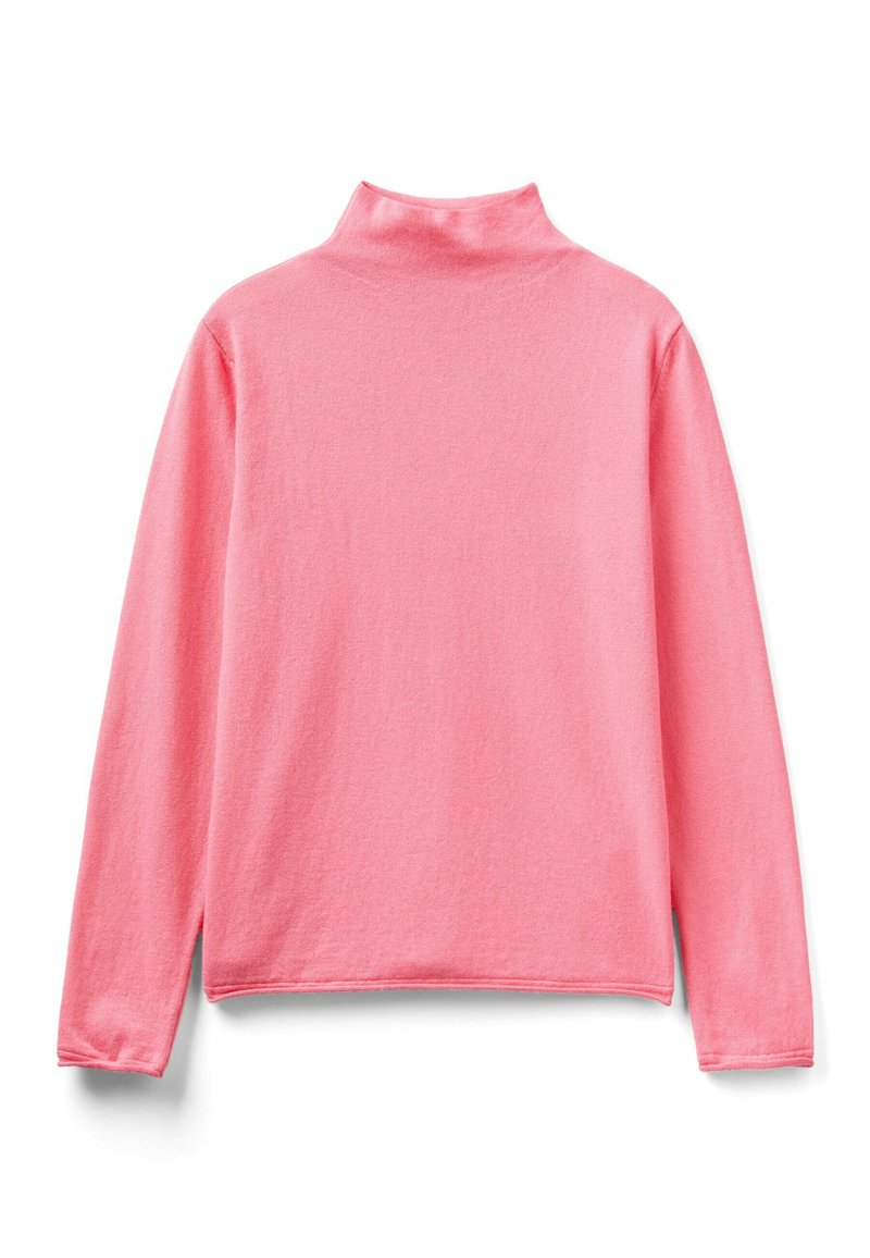 United Colors of Benetton LONG SLEEVE FUNNEL NECK RE - Strickpullover