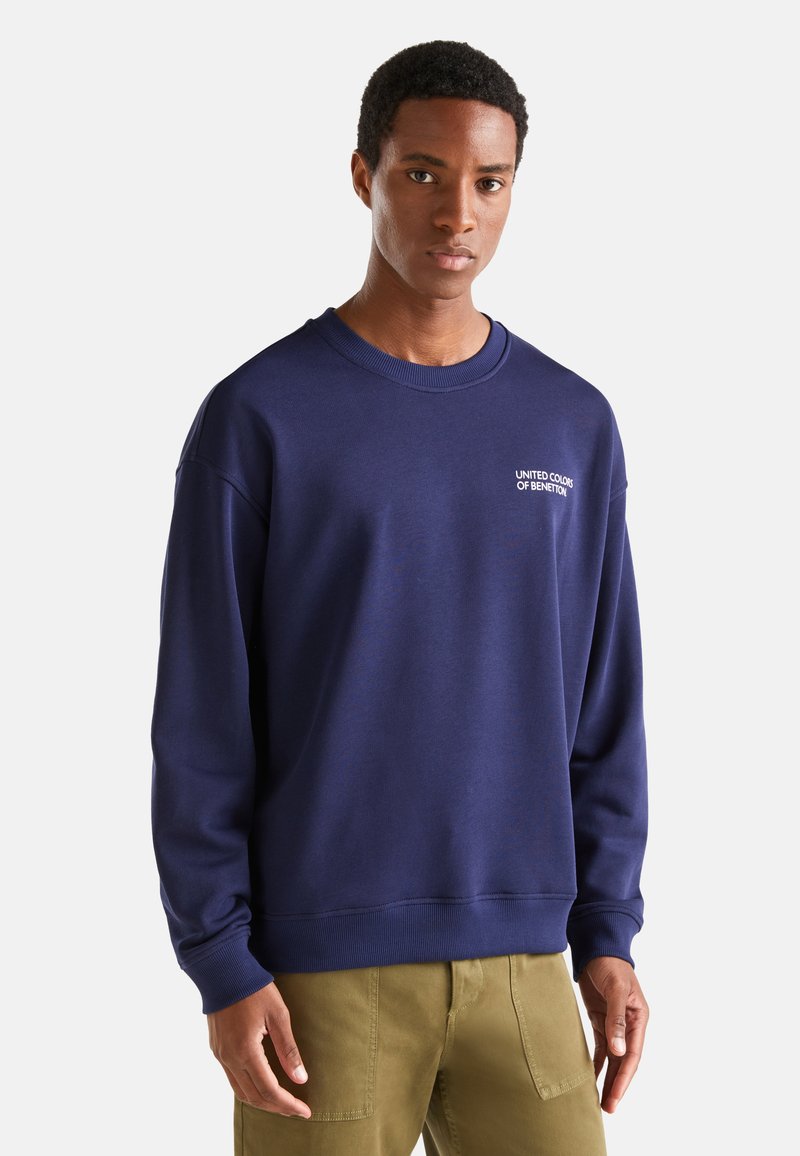 United Colors of Benetton CREW NECK  WITH LOGO PRINT - Sweatshirt