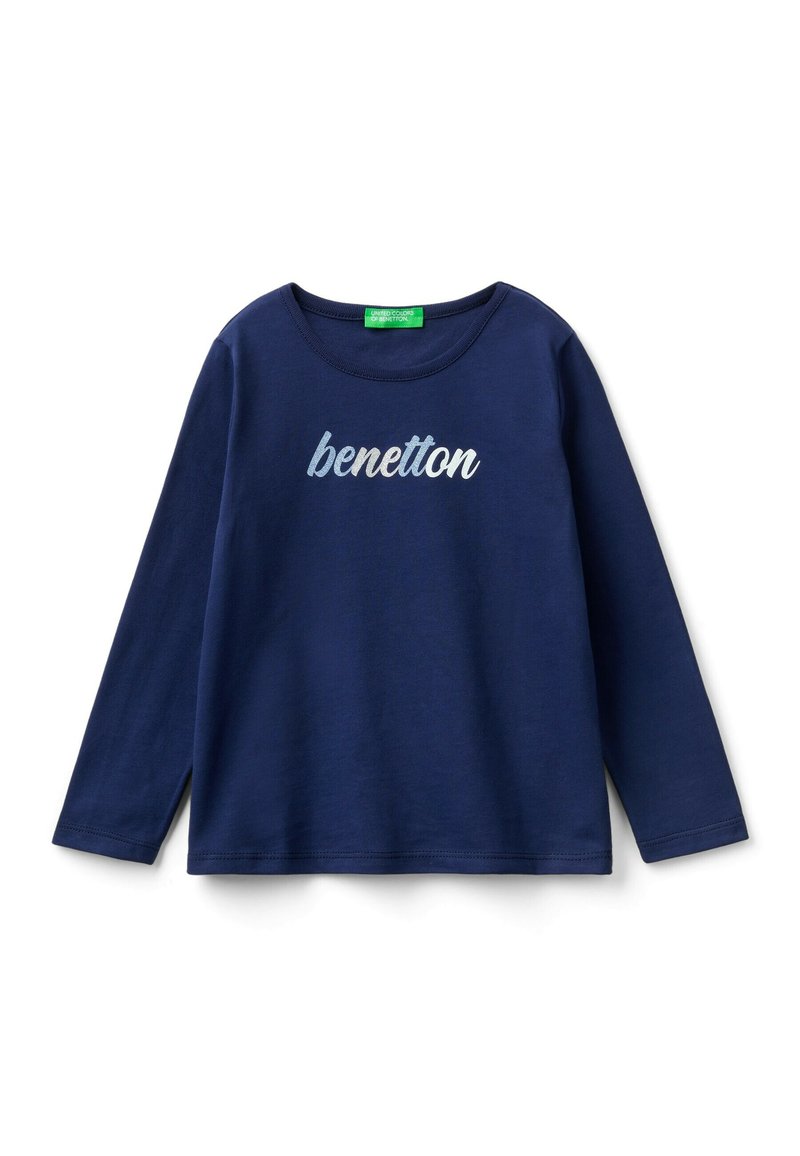 United Colors of Benetton IN ORGTANIC NECK WATER-BASED AND GLITTER REGULAR FIT - Langarmshirt