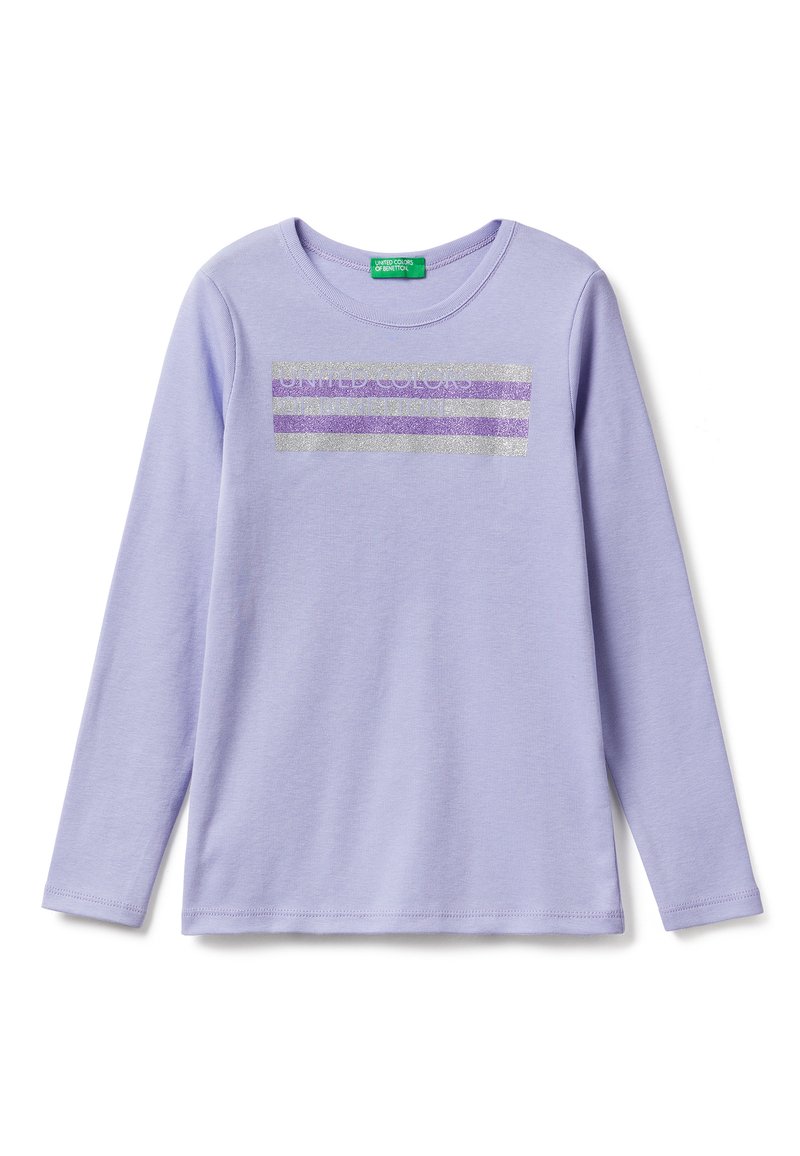 United Colors of Benetton WITH GLITTER PRINT - Langarmshirt