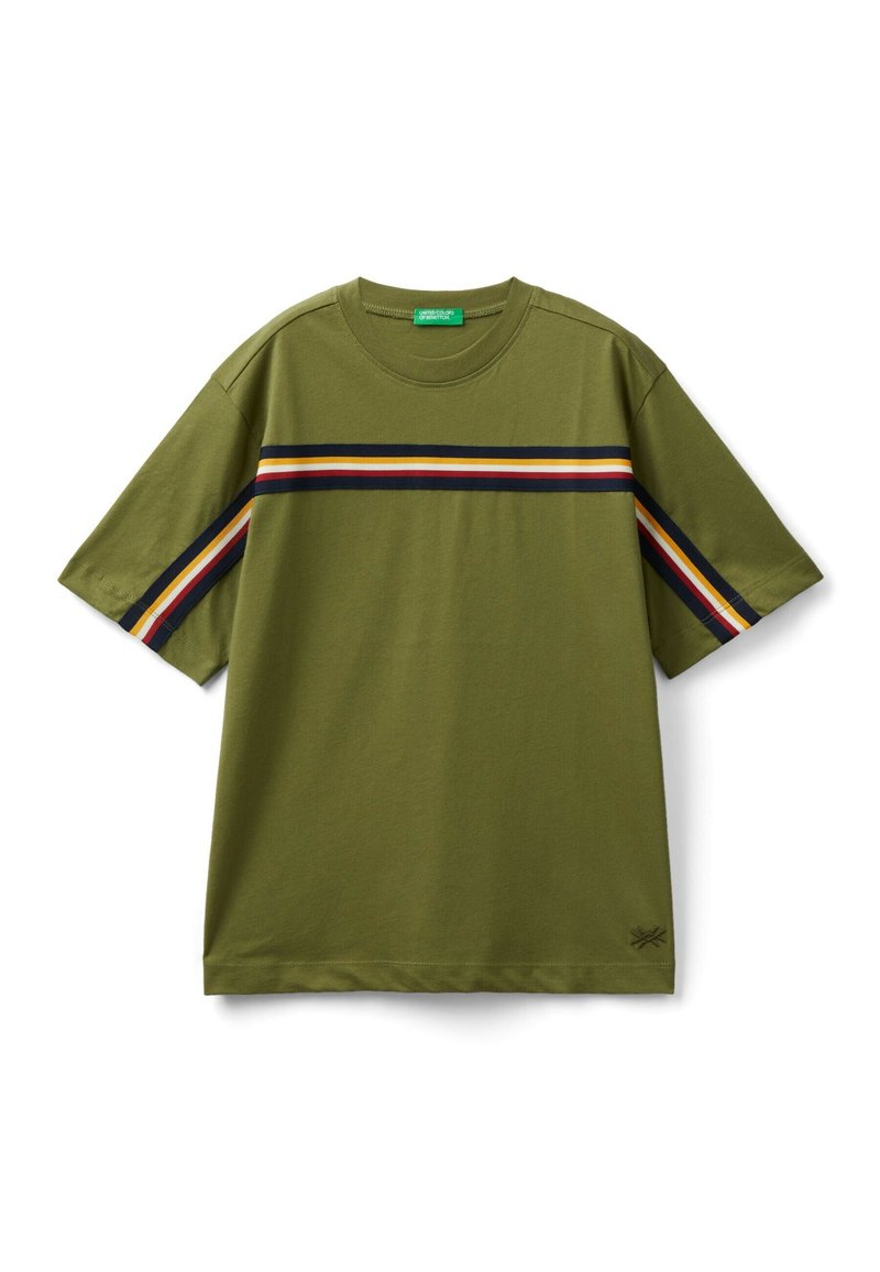 United Colors of Benetton WITH STRIPE DETAILS - T-Shirt print