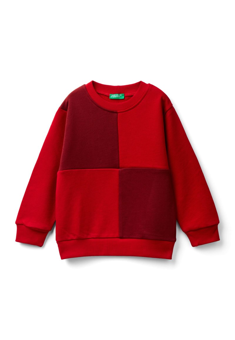 United Colors of Benetton WITH MAXI CHECK - Sweatshirt
