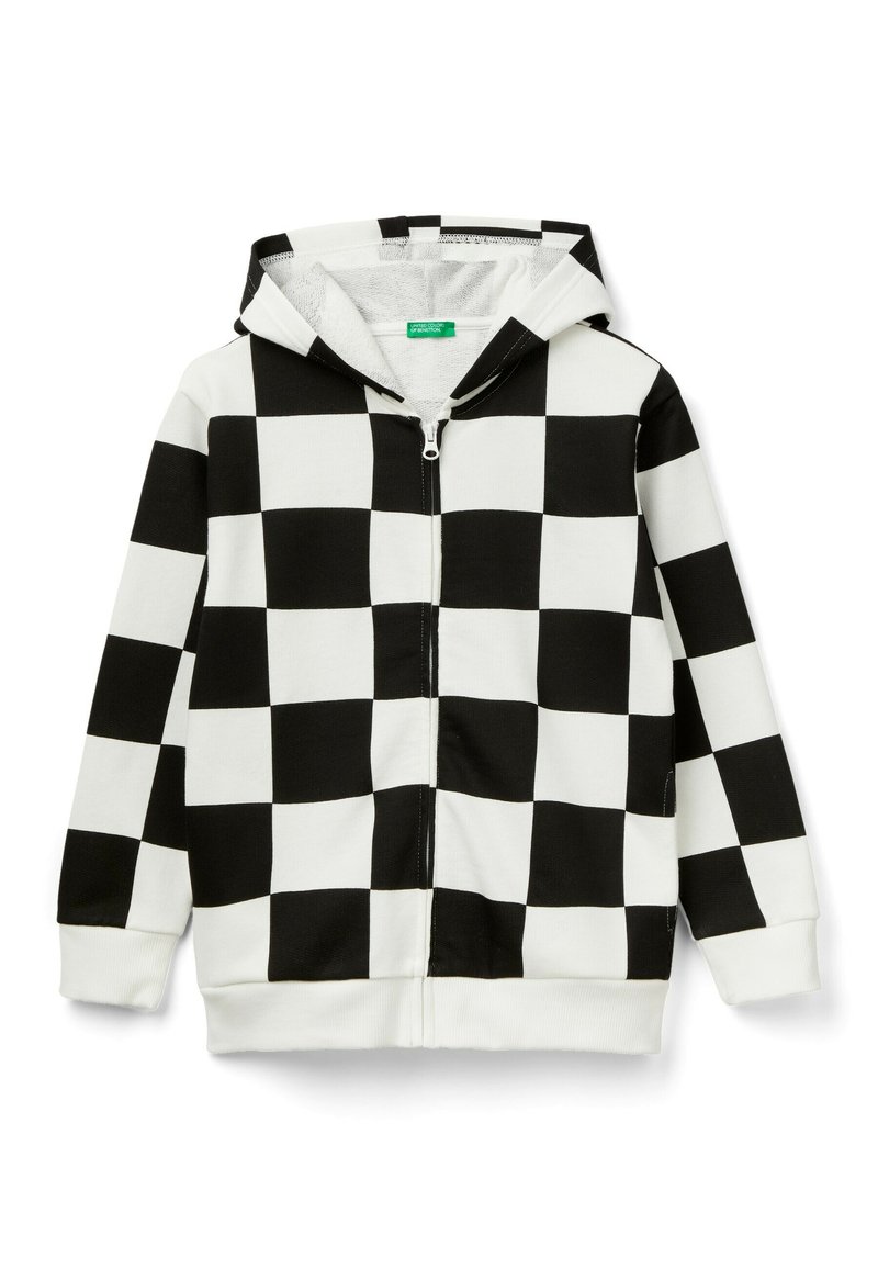 United Colors of Benetton CHECKERED  - Sweatjacke