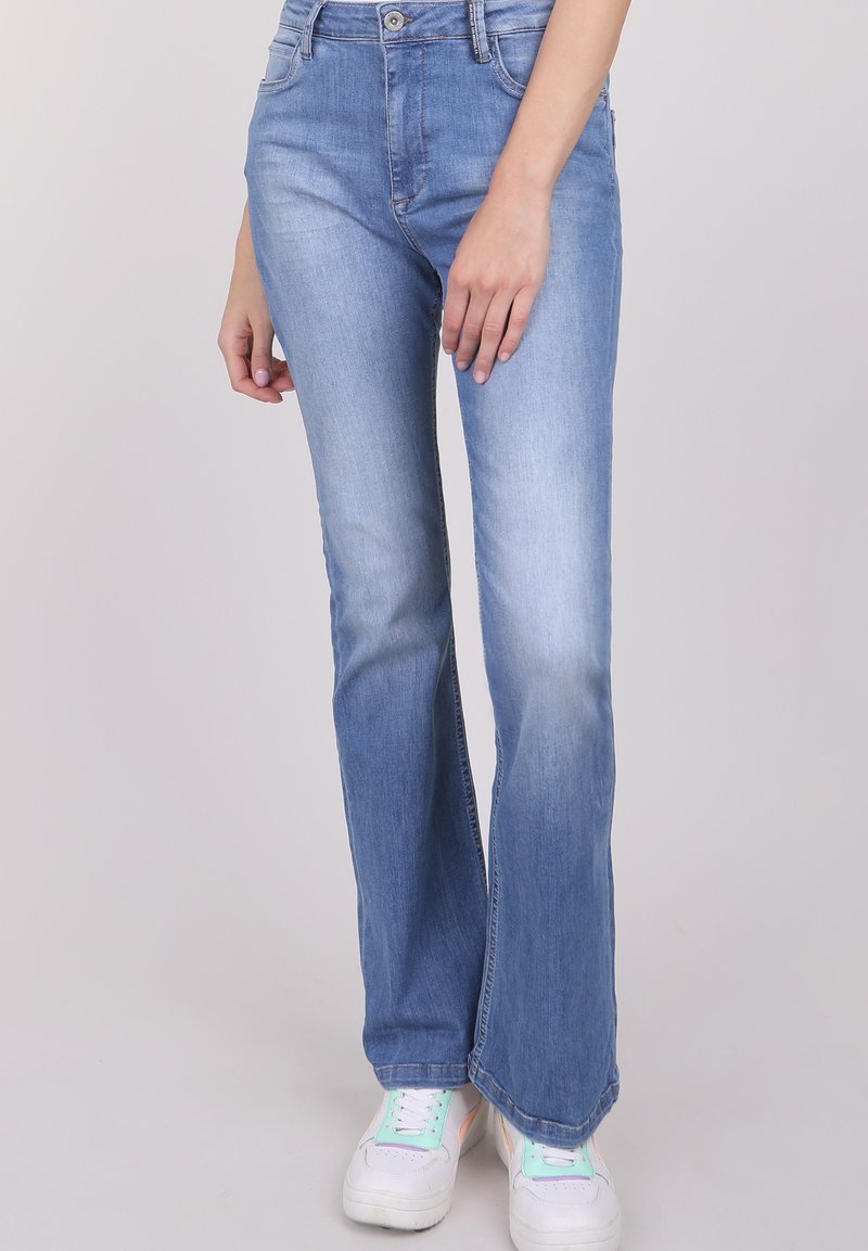 Blue Fire VICKY  NOS - Jeans Bootcut -  pacific
