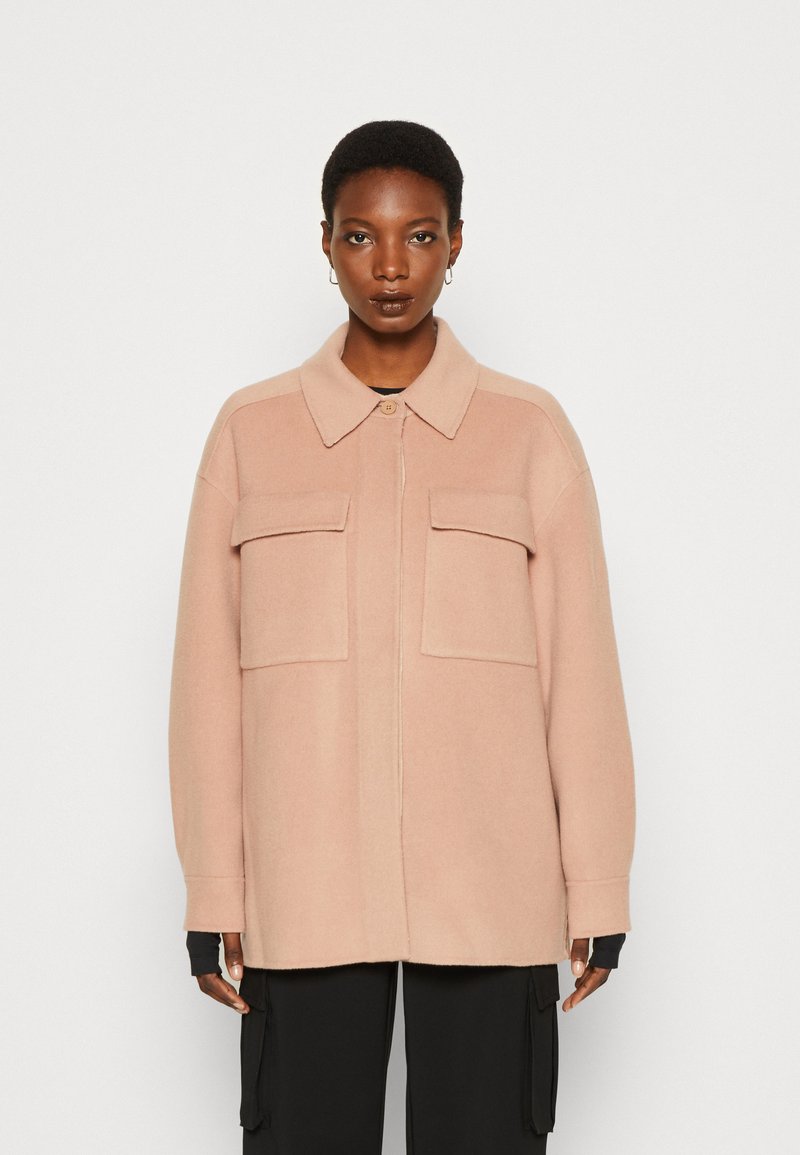 Calvin Klein DOUBLE FACED SHACKET - Leichte Jacke