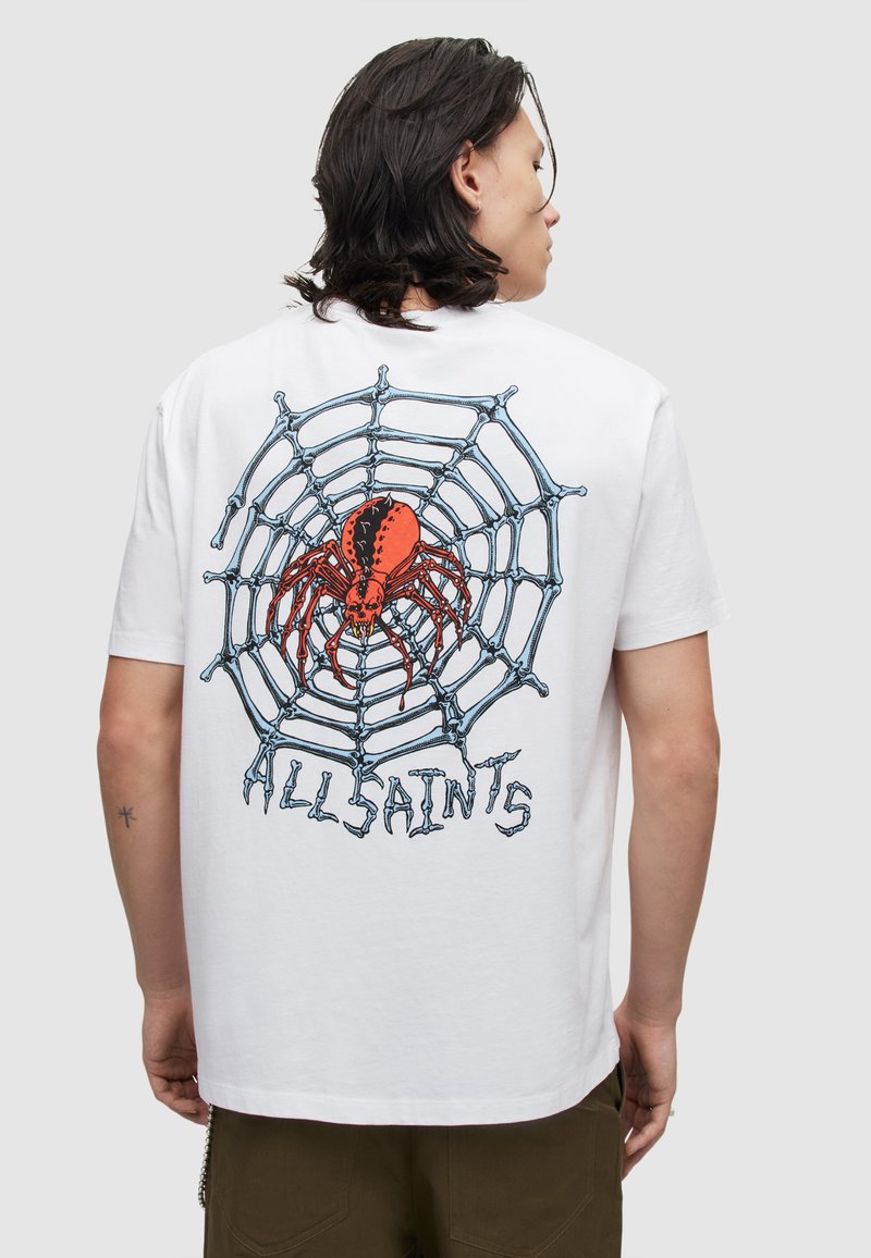 AllSaints SPINNER SS CREW - T-Shirt print