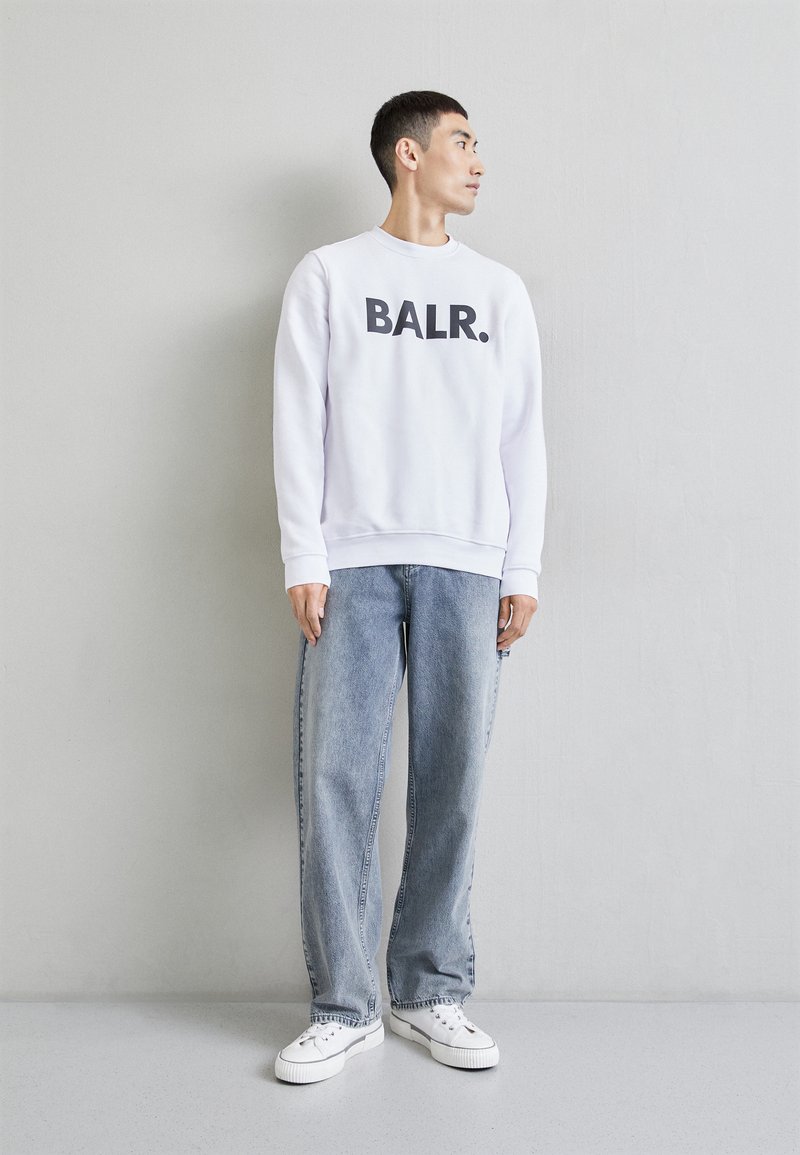 BALR. BRAND STRAIGHT CREWNECK - Sweatshirt