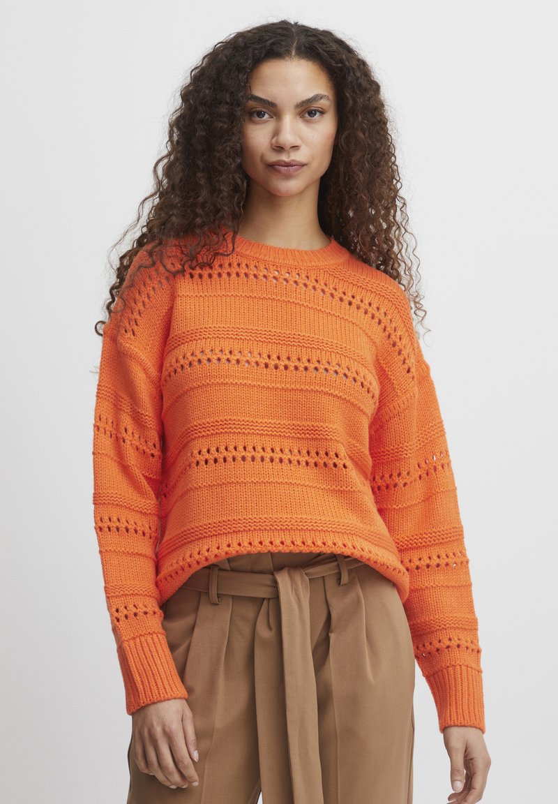 b.young BYOTINKA POINTELLE  - Strickpullover