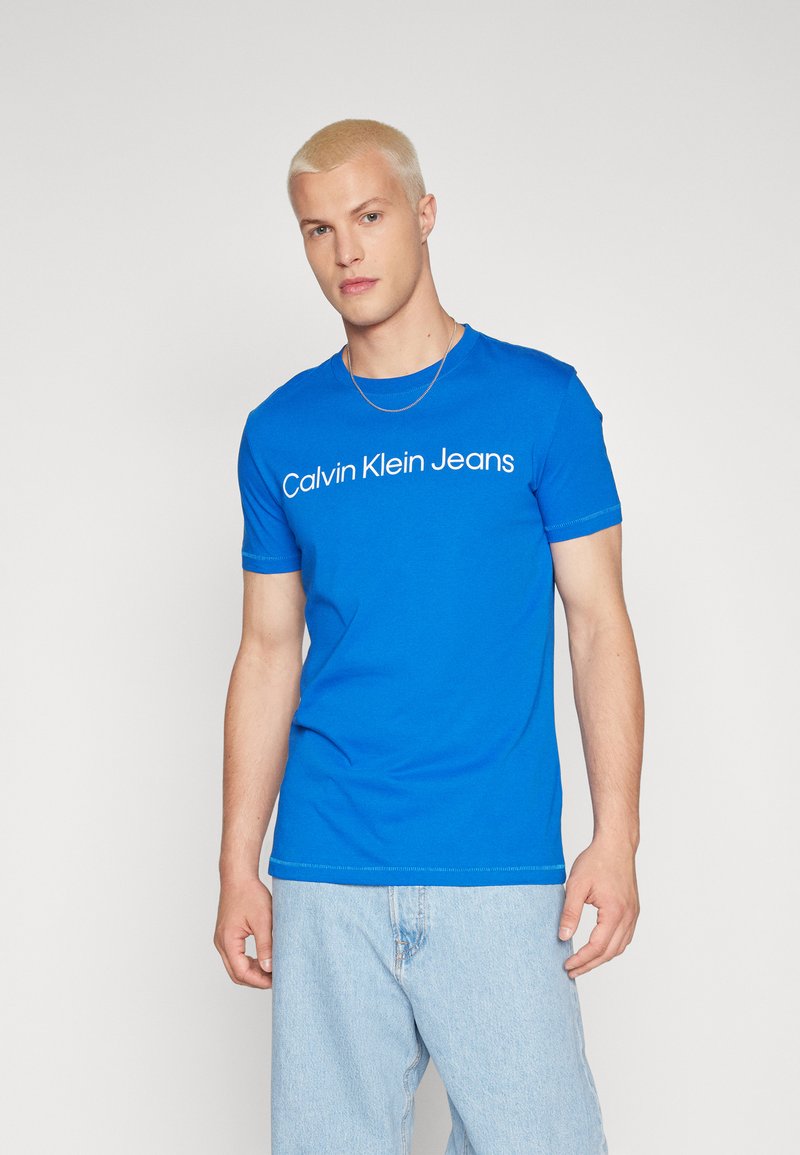 Calvin Klein Jeans INSTITUTIONAL LOGO SLIM TEE - T-Shirt print