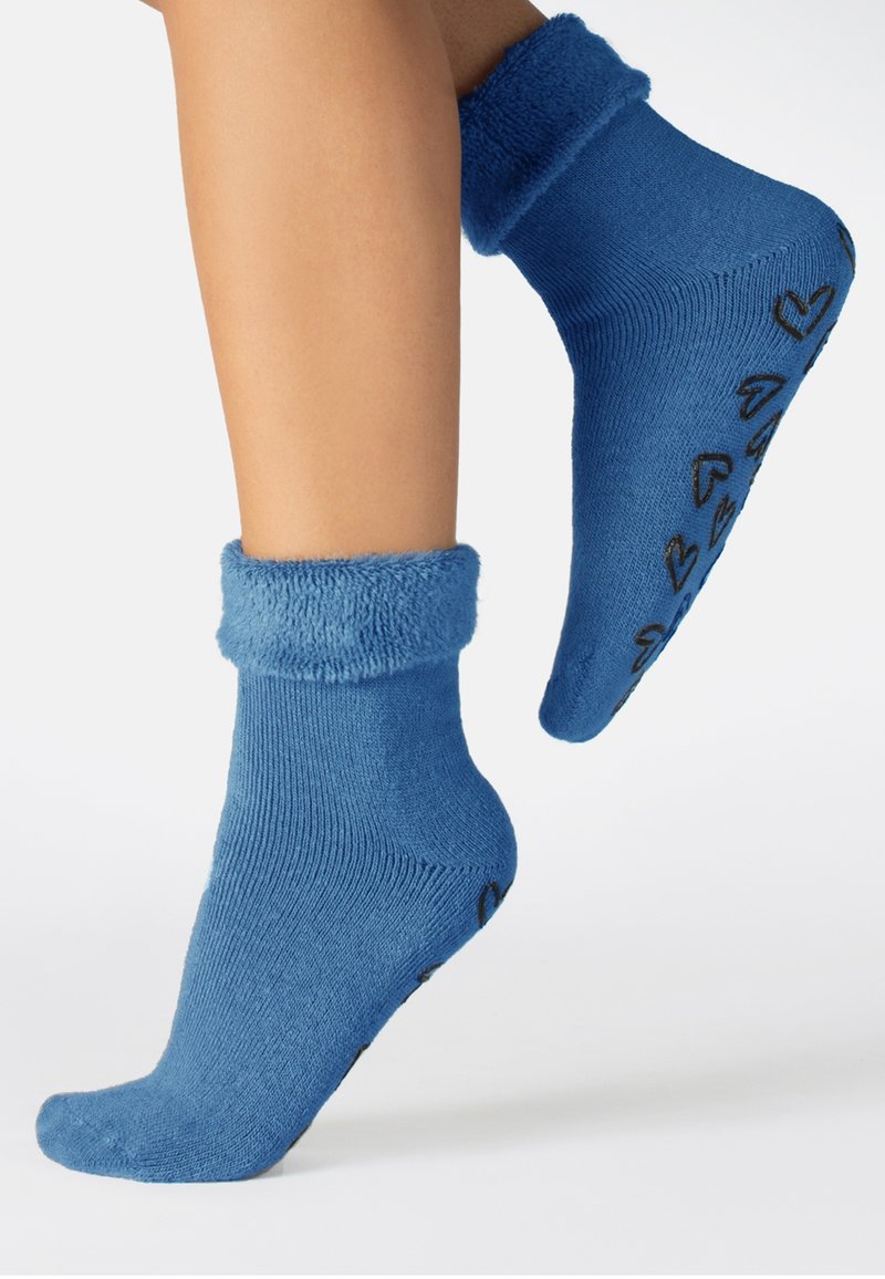 Calzitaly NON SLIP ANGORA TOUCH - Socken