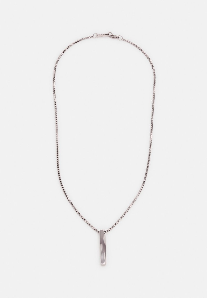 Icon Brand TWISTED BAR PENDANT NECKLACE - Halskette