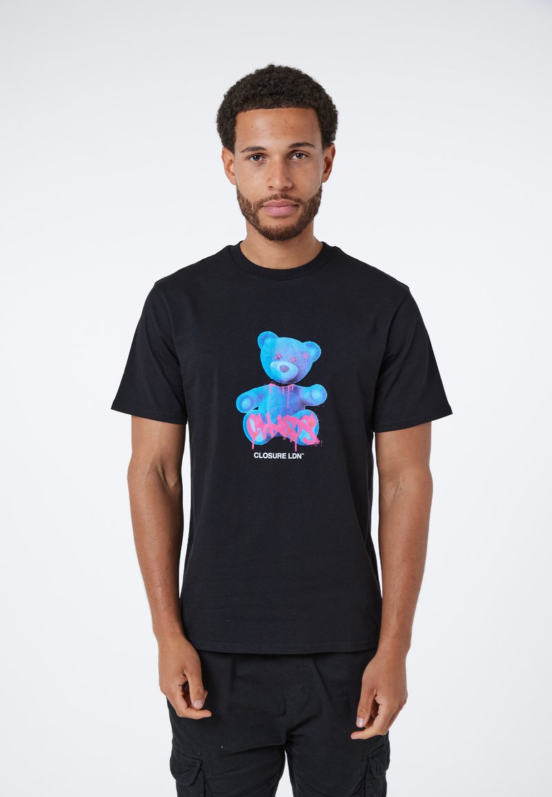 CLOSURE London DRIPPING TEDDY TEE - T-Shirt print