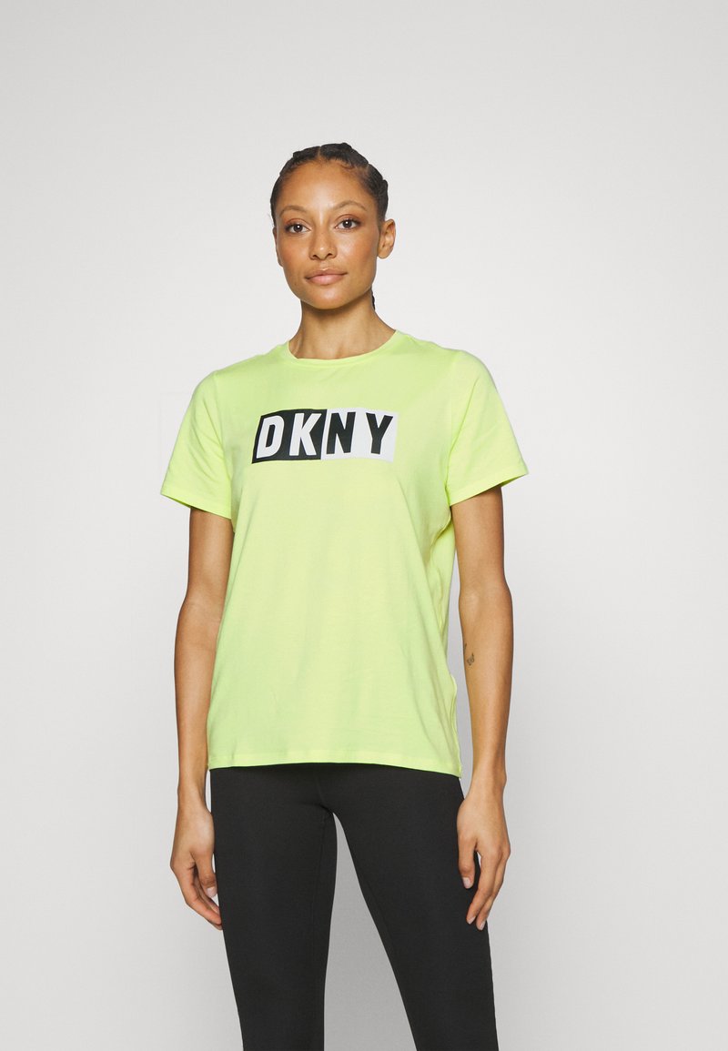DKNY TWO TONE LOGO TEE - T-Shirt print
